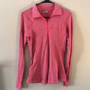Columbia Quarter Zip Up Top